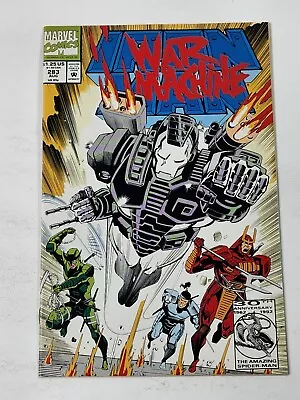 Buy Iron Man 283 DIRECT 3rd App Tony Stark In War Machine Armor Marvel 1992 • 11.98£