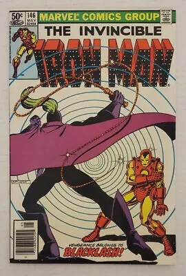 Buy The Invincible Iron Man Issue 146 Vintage Blacklash 1st Appearance Marvel 1981 • 29.39£
