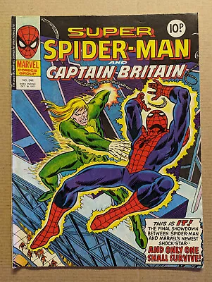 Buy Super Spider-Man And Captain Britain No 246, October 26th 1977, FREE UK POST • 6.99£