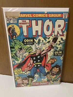 Buy Thor 239 🔑1st App HELIOPIANS🔥1975 Odin ULIK Star Quake🔥Jane Foster🔥VG • 7.92£