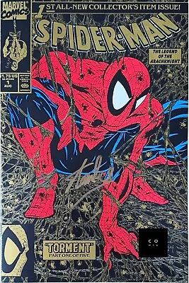 Buy Spider-Man #1 Set Of 3 (Direct Ed) Todd McFarlane Gold VAR SIGNED Stan Lee NM/M • 599.99£