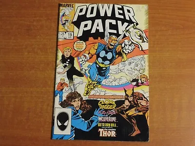 Buy Marvel Comics:  POWER PACK #19  Feb. 1986  Morlocks, Wolverine, Kitty Pryde, • 9.99£