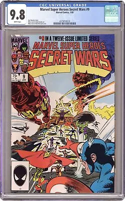 Buy Marvel Super Heroes Secret Wars #9D CGC 9.8 1985 4379058018 • 139.92£