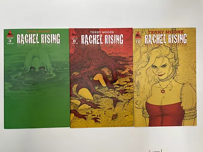 Buy Rachel Rising #3, 8, 10 ~ 2011 Abstract Studio Comics ~ Terry Moore ~ Vf/nm • 15.93£