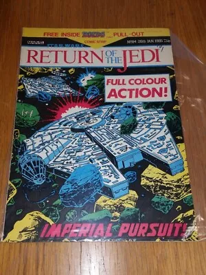 Buy Star Wars Return Of The Jedi #84 January 26th 1985 British Weekly Comic • 29.99£