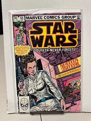Buy Star Wars Comic #65 - Nov 1982  Golrath Never Forgets  Marvel Comics • 3.96£