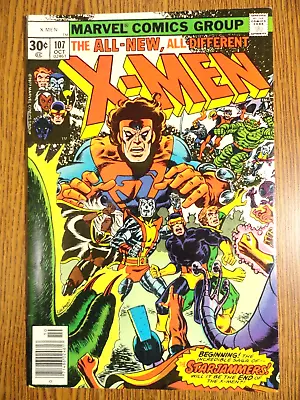 Buy Uncanny X-men #107 Claremont Key VF 1st Imperial Guard & Starjammers Marvel MCU • 127.09£