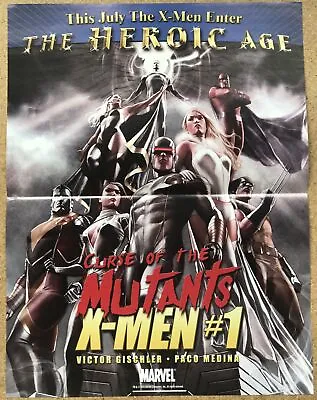 Buy X-men #1 Adi Granov / Young Allies - Marvel Double-sided Promo Poster 2010 • 4.54£