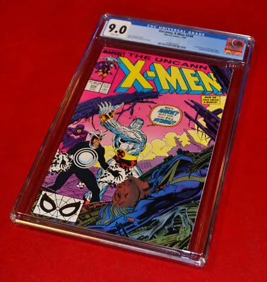 Buy Rare UNCANNY X-MEN #248 Comic 1989 Graded CGC 9.0 Encapsulated JIM LEE Free Ship • 85.57£