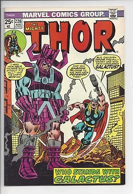 Buy The Mighty Thor #226 VF+ (8.5) 1974💥2nd Firelord - Hercules - Galactus,💥 • 63.22£