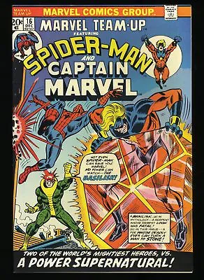 Buy Marvel Team-up #16 NM 9.4 Spider-Man Captain Marvel Marvel 1973 • 42.57£