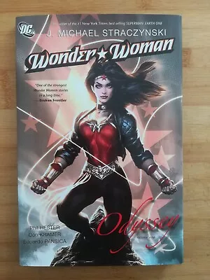 Buy Wonder Woman Odyssey Volume 1 DC Hardcover HC Graphic Novel J M Straczynski 2011 • 15.99£