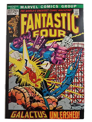 Buy FANTASTIC FOUR 122 1972 Silver Surfer Vs Galactus Marvel Vintage Raw VF-/VF OB • 83.97£