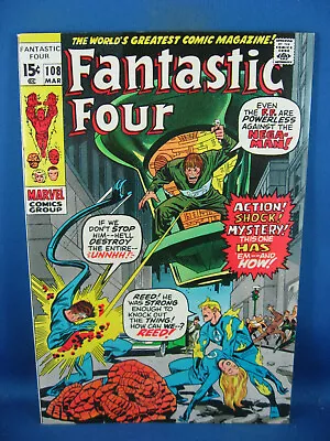 Buy Fantastic Four 108 Nm- Annihilus Kirby 1971 • 67.20£