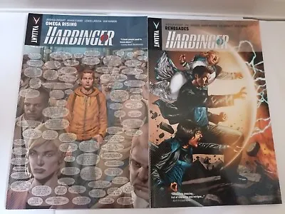 Buy HARBINGER Book 1 And 2 Omega Rising Renegades Valiant Comics Graphic Novel • 9.50£