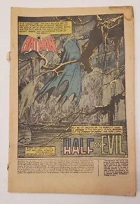 Buy DC Comic Batman 234 Aug 1971 / Two-Face Neal Adams Deny O'Neil No Cover • 47.31£