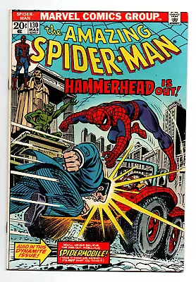 Buy Amazing Spider-Man #130 - 1st Spider-mobile - Romita Sr - MVS - 1974 - (-NM) • 47.96£