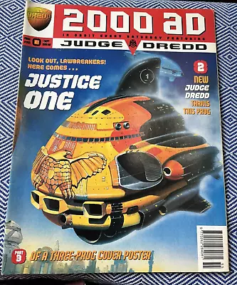 Buy 2000AD Judge Dredd Weekly Magazine Prog #955 1 Sept 1995 Justice One • 3.30£