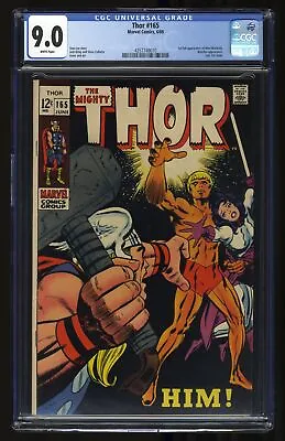 Buy Thor #165 CGC VF/NM 9.0 White Pages 1st Full Appearance HIM (Adam Warlock)!! • 822.71£