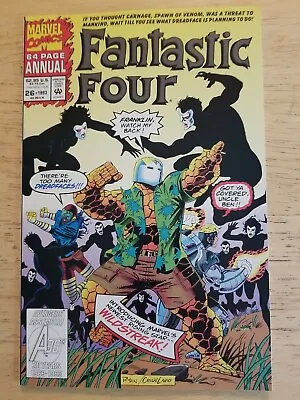 Buy Fantastic Four Annual #26 Franklin Richards Dreadface Wildstreak Comic Book 1993 • 11.85£