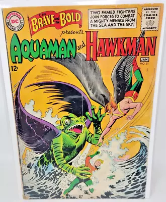 Buy Brave And The Bold #51 Aquaman Hawkman 1st Team-up Dc Silver Age *1964* 4.5 • 30.37£