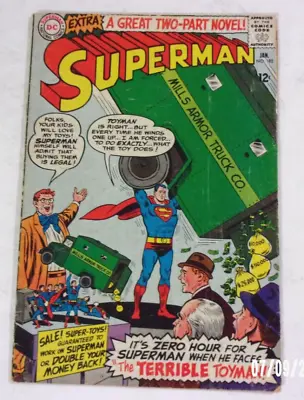 Buy Superman #182 Solid Gd+ 1966 1st Silver Age Toyman +new Lives Superman • 12.65£