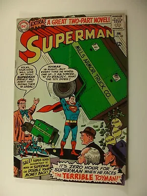 Buy DC Comics Superman No. 182 JAN 1966 Comic Book (VG/FN) • 22.16£