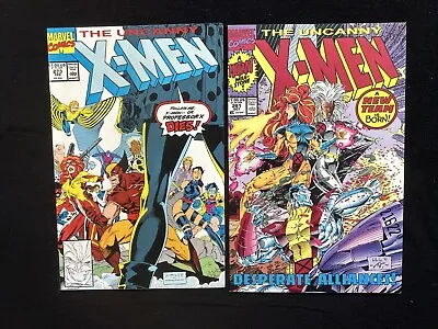 Buy 1991 Marvel The Uncanny X-men #273,281 Two Book Lot High Grade • 6.40£