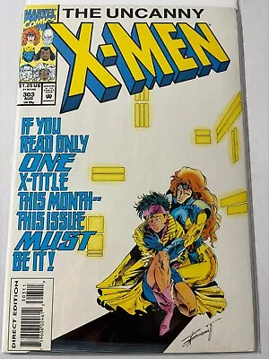 Buy The Uncanny X-Men #303 (Marvel Comics August 1993) (C2-49) • 3.16£