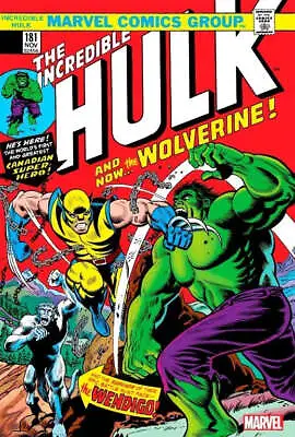 Buy Incredible Hulk #181 Facsimile - Marvel Comics - 2023 • 6.95£