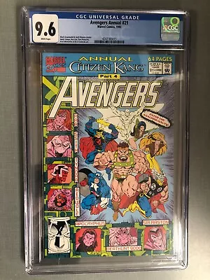 Buy Avengers Annual #21 CGC 9.6 1st Appearance Victor Timely Kang Part 4 4247165015 • 39.68£