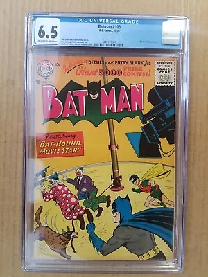 Buy Batman #103 Cgc 6.5 Ow/wh Pages   Bob Kane & Sheldon Moldoff Cover Dc  1956 • 479.39£