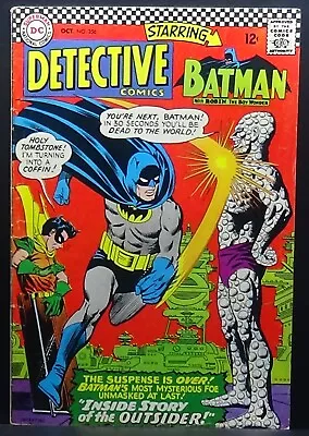Buy DETECTIVE COMICS #356 6.0 FINE 1966 1ST APPEARANCE/ORIGiN OF THE OUTSIDER!  • 19.77£