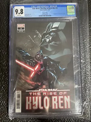 Buy Star Wars:The Rise Of Kylo Ren #3 CGC 9.8 Landini 1:25 Variant Only 9.8 • 799.52£