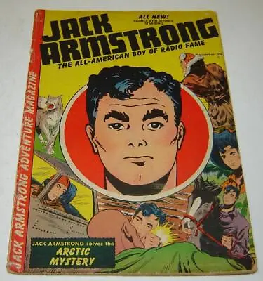 Buy Jack Armstrong Comic #1 (1947) 1st Issue Of Jack The All-american Boy G/vg Copy • 47.97£