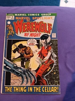 Buy Marvel Spotlight On WEREWOLF BY NIGHT #3  1972 • 35.68£
