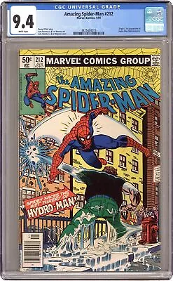 Buy Amazing Spider-Man #212N CGC 9.4 1981 3825484015 • 218.59£
