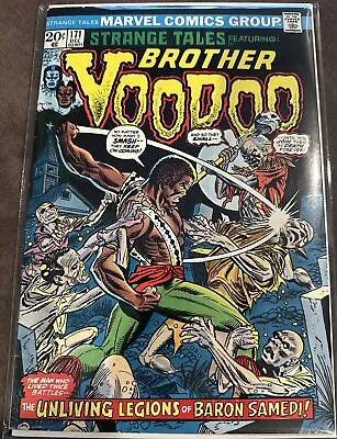 Buy Marvel Comics Strange Tales 171 Bronze Age Horror; 3rd App Brother Voodoo (1973) • 27.98£