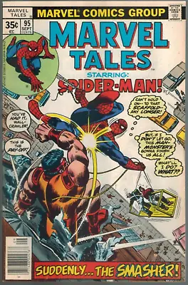 Buy Marvel Tales 95  Suddenly...The Smasher!  (rep Amazing Spider-Man 116) 1978 Good • 2.33£