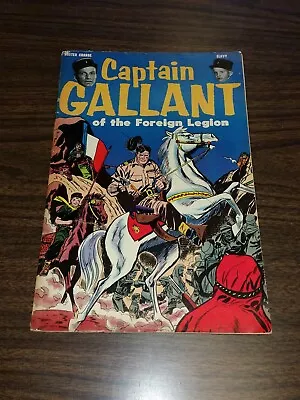 Buy Captain Gallant Of The Foreign Legion 1 Buster Crabbe Comics 1960s • 9.99£