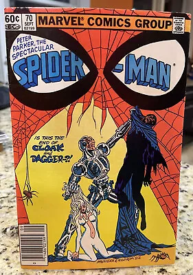 Buy The Spectacular Spider-Man #70 (Aug 1982, Marvel) • 3.93£