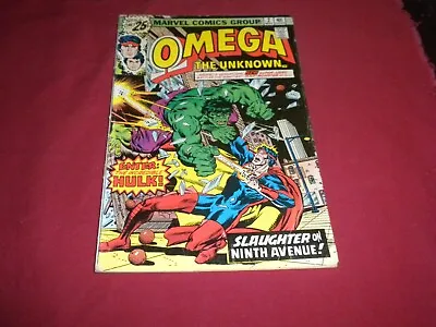Buy BX7 Omega The Unknown #2 Marvel 1976 Comic 3.5 Bronze Age HULK! SEE STORE! • 2.25£