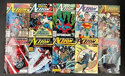Buy Action Comics #585 To #718 Fill In Gaps  Vf To Nm- Avg Buy 6 U Pick Em Free Ship • 11.85£