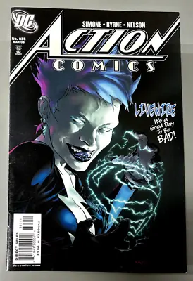 Buy Action Comics #835 - 1st Appearance LIVEWIRE In DC Continuity! 2006 VF+/NM- • 7.90£