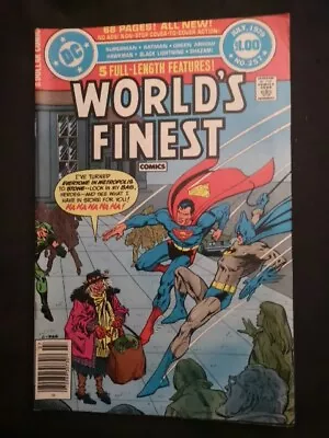 Buy Worlds Finest Batman And Superman 257 Giant Dollar Dc Comics Classic Superhero • 3£