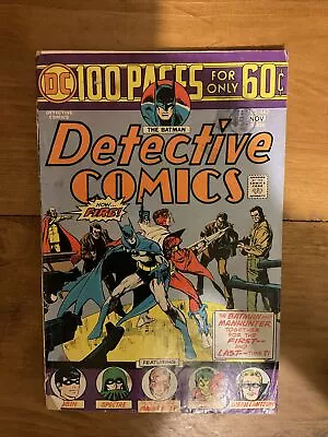 Buy Detective Comics #443 - DC Comics - 1974 - Batman Manhunter Team Up • 20£
