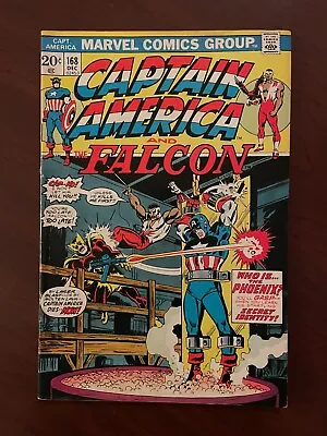 Buy Captain America #168 (Marvel Comics 1973) Bronze Age 1st Helmut Zemo 5.5 FN- • 19.75£