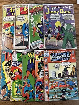 Buy Action Justice League Worlds Finest DC Lot Of 9 1st Print Silver Age Lower Grade • 19.75£
