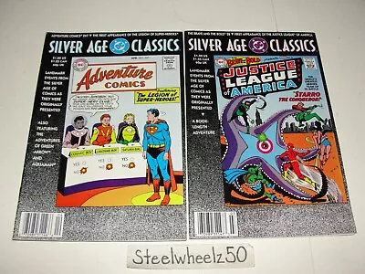 Buy DC Silver Age Classics 2 Comic Lot Brave Bold 28 Adventure Comics 247 JLA LOSH • 7.11£