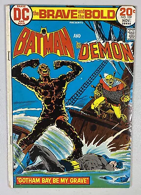 Buy The Brave And The Bold 109 DC Comics Book 1st Meeting Of Batman And Demon VG • 7.90£